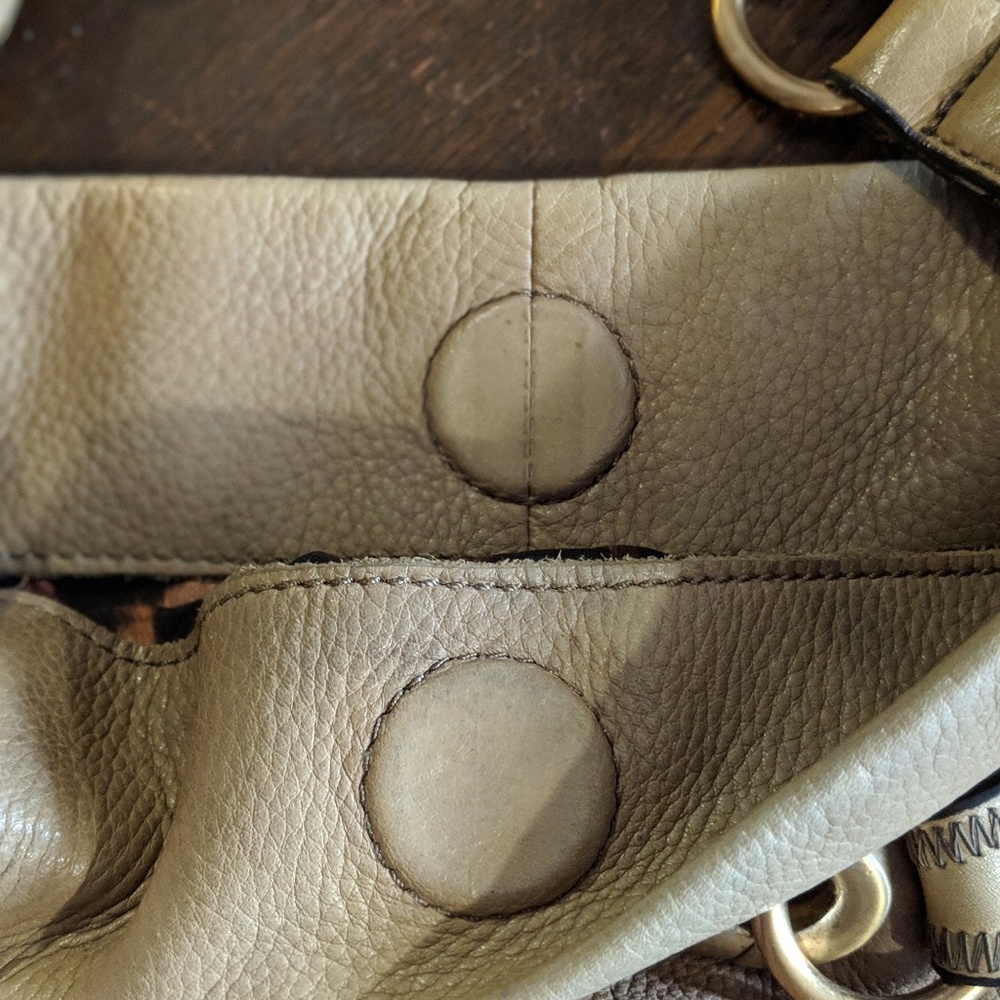 B Makowsky Hopo bag leather Over Size purse - Picture 3 of 8